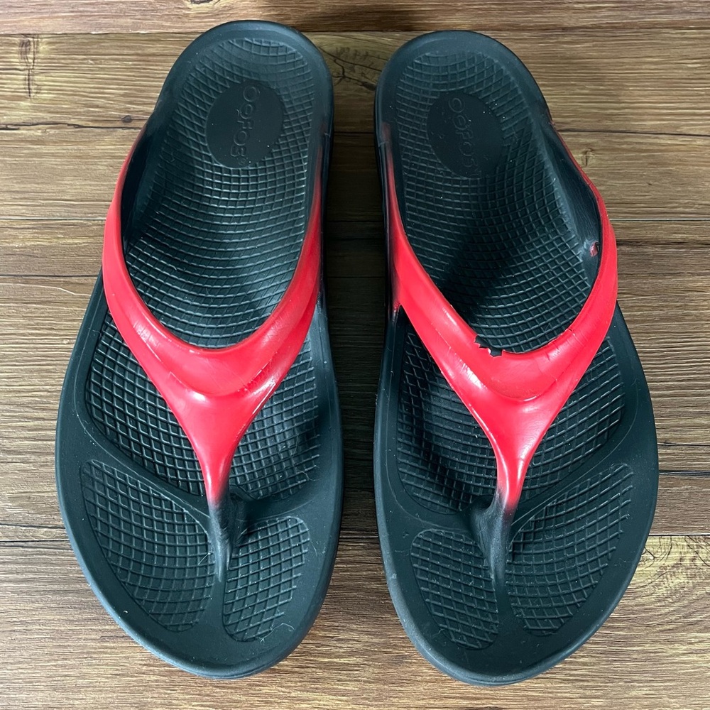 OOFOS OOLALA Orthotic Flip Flops Sandals Women’s Size 11 Shoes‎